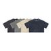 BE Fashion Brand Spicy Girl New Round Neck Distressed Washed Brushed Sleeved T-Shirt Short Cut Exposed Navel Women's_ecoleips.com