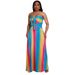 Verve K10764 Women's Multi-Way Wear Large Swing Pleated Gown Dress_ecoleips.com