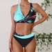 Plus Size Tankini Swimwear For Women – High Waist Bikini Set With Removable Pads & 11 Color Options_ecoleips.com