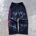Unisex European American Retro Printed Casual Pants Trendy High Priced Loose Trousers for Women_ecoleips.com