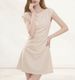 Dress Women's Pleated Waist Simple High Sense 2026 Summer Beautiful Short Skirt_ecoleips.com