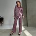 Women's clothing fashion casual suits for women leopard print spring ladies long-sleeved trousers women's clothing two-piece suit_ecoleips.com