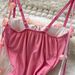 Women's Clothing Summer Pure Desire Three Dimensional Flower Ribbon Waist Tube Top Gradient Color Long Dress_ecoleips.com