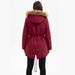 girl 2025 New Autumn Winter Fleece Parka Hooded With Fur Collar Waist-Cinching Mid-Length Thickened Cotton Coat For Women_ecoleips.com