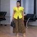 Women's Summer Elegant Solid Color Pleated Irregular Vest Top And Wide Leg Pants Set American Style_ecoleips.com