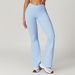 Women's Clothing High Waist Wide Leg Yoga Pants Women's Casual Sports Flared Pants Quick Drying Hip Lifting Nude Cross Tight Fit_ecoleips.com