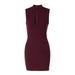 2025 Autumn Winter New Fashion Sexy Hollow Out Slim Back Zipper Bodycon Dress For Women Wholesale_ecoleips.com