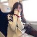 girl Fair Isle Pullover Crew Neck Sweater Women, New Loose Christmas Knitted Inner Layer, Atmosphere Spring Top For Autumn_ecoleips.com