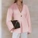 DiYun European And American Elegant High-End Long-Sleeve Shirt Sweater Women's Clothing 2025 Fall/Winter_ecoleips.com