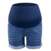 Women's Clothing Fashion Belly Support Denim Shorts For Outer Wear_ecoleips.com