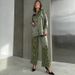 Women's clothing fashion casual suits for women leopard print spring ladies long-sleeved trousers women's clothing two-piece suit_ecoleips.com