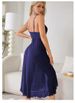 K Sexy Lingerie Nightclub Sexy V-neck Backless Sleeveless Camisole Dress_ecoleips.com