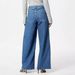 Women's Clothing Casual Wide Leg Stitching Jeans Large Size Loose_ecoleips.com
