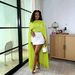 TW896 Women's Elegant Loose Mesh Cape Top with Batwing Sleeves And Waist Exposing European And American Summer Style_ecoleips.com