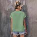 2026 European And American Summer New Embroidered Tassel Tie Collar Batwing Sleeve Women's Shirt_ecoleips.com