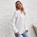 Aria Basics Aria Basics Independently Developed 2025 Spring/summer European And American Cross-border Women's Elegant Solid Color Long-sleeve_ecoleips.com