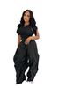 European And American Women's Sleeveless Set TW838 Sexy Two Piece with Wide Leg Patchwork Lace Pants Summer Fashionable_ecoleips.com