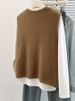 Aria Basics V-neck Knitted Vest Women, Suitable For Spring, Autumn, Winter, 2025 Stylish And Fashionable Vest, Plus-size Cardigan_ecoleips.com