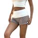 Y2K Aesthetic Mini Shorts For Women - Trendy High Waist Summer Vacation Bottoms With Retro Style_ecoleips.com