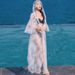 Korean Style Beach Vacation Hooded Cover up for Women Super Cute Sun Protection Clothing with Embroidered Details New 2022_ecoleips.com