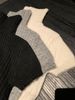 girl High Neck Slim Fit Knitted Base Shirt For Women, Autumn And Winter Inner Wear, Black Sleeve Tight-Fitting High-End Short_ecoleips.com