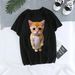 El Gato Meme Sad Crying Cat Munchkin Kitty Meme Print T Shirt Male T-shirts Men Oversized Tees Harajuku Streetwear._ecoleips.com