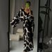 Aria Basics Cross-border Women's Clothing 2026 New Satin Pajamas Women, Spring Plus-size Three-quarter Sleeve Cool-feel Robe,_ecoleips.com