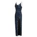 Women's Clothing New Evening Dress Sequined V Neck Slim Temperament Sling Dress_ecoleips.com