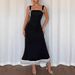 Summer Sexy Lace Shoulder Strap Long Dress Elegant Slim Fit Charming Cross Border 2025 Super Popular_ecoleips.com
