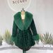 Luxury Winter Leopard Print Faux Fur Coat With Thick Mid-Length Design & Elegant Fur Collar, Eco-Friendly Fashion For Women_ecoleips.com