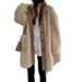 Korean-style Two-piece Hooded Furry Coat For Women, Winter Casual Chic New Cotton-padded Jacket With A Relaxed Look_ecoleips.com