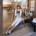 YC&American Retro Stretchy White Autumn And Winter Cropped Pants Versatile Slim-fit Skinny Jeans For Women New Style_ecoleips.com