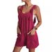 Cross-Border 2024 European And American Women's Summer Casual Fashion Strap Shorts Jumpsuit Overalls For Women_ecoleips.com