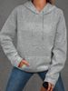 Oversized 3D Letter Print Sweatshirt – Unisex Polyester Pullover With Stretch Comfort_ecoleips.com