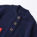 Loose And Versatile Contrasting Color Pocket Short-sleeved Knitted Sweater_ecoleips.com