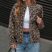 "Leopard Print Bomber Jacket – Oversized Polyester Coat (Brown) | Vintage Streetwear For Bold Souls"_ecoleips.com
