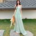 2026 Summer New French Style Fresh Sweet Strap For Women Beach Vacation Outfit Waist-Cinching Mid-Length Dress_ecoleips.com