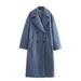 New Product, Urban Casual Four-color Loose Woolen Coat_ecoleips.com