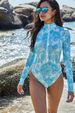 Aria Basics European And American Independent Brand High-neck Long-sleeve Sports Triangle Swimsuit, Foreign Trade_ecoleips.com