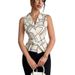 Women's Clothing Temperament Commuting Sleeveless Strappy Top_ecoleips.com