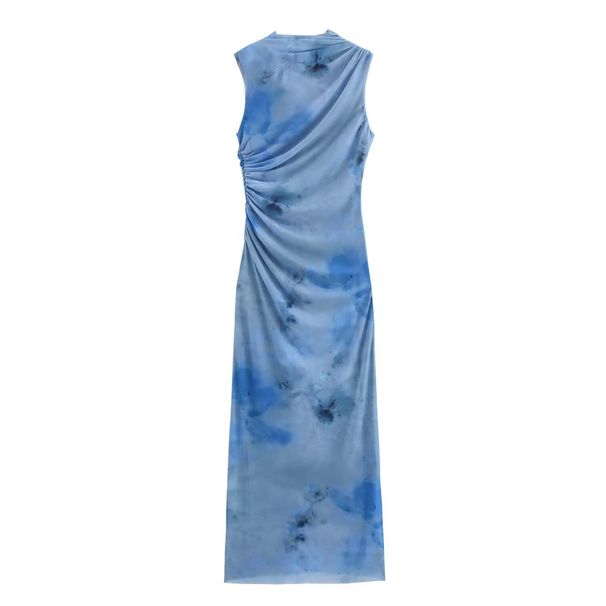 Women's Clothing Top Positioning Printing Slim Fit Casual Dress_ecoleips.com