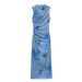 Women's Clothing Top Positioning Printing Slim Fit Casual Dress_ecoleips.com