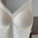 French Style Light Lace Camisole With Built-in Bra Pads V-neck Underwear Summer Pure Desire Versatile White Inner_ecoleips.com