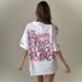 Women's Clothing Letter Print Cut Tops New Bottoming Inner Short-sleeved_ecoleips.com