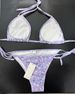 2026 Women's Swimsuit Fashion Silk Star Same Style Seaside Beach Print High Waist Strap Bikini_ecoleips.com