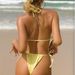 Women's Sexy Three Piece Bikini Swimsuit Set Ruffled Two Piece Export Quality Polyester Swimwear_ecoleips.com
