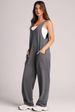 Summer Women's Cotton Jumpsuit – Sleeveless Overalls With Pockets Casual Loose Fit Romper | Streetwear Fashion | Lightweight & Breathable_ecoleips.com
