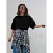 Pure Cotton Mid-Length Half-Sleeve T-Shirt For Women, Summer New European And American Style, Lazy Loose Fit, Versatile_ecoleips.com