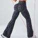 European And American Spring And Autumn Micro-pull Yoga Pants Women's High Waist Hip Lift Sports Wide-leg Pants Leopard Print Fitness Yoga Bell Pants_ecoleips.com
