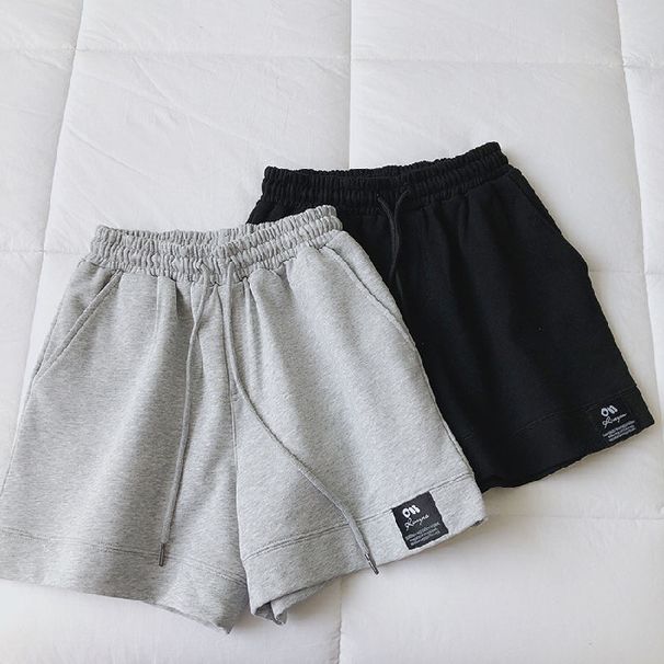 Women's Clothing Sports Shorts Women's Summer Loose Outer Wear Running Casual A Line Wide Leg High Waist Slim Student Hot Pants_ecoleips.com